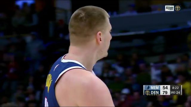 【2024年03月26日】灰熊vs掘金第3节英文原声录像回放