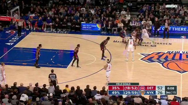 【2024年03月26日】活塞vs尼克斯第3节英文原声录像回放