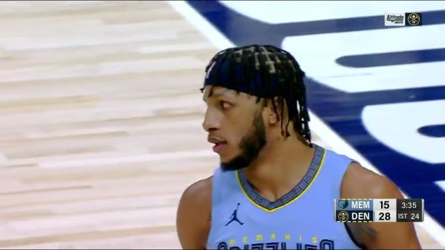 【2024年03月26日】灰熊vs掘金第1节英文原声录像回放