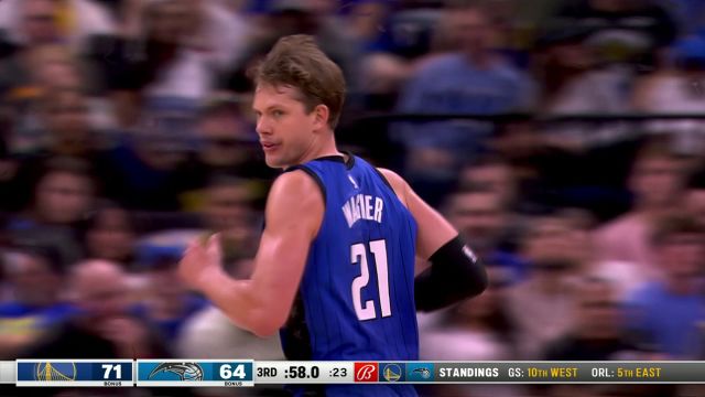 【2024年03月28日 勇士vs魔术集锦】艾萨克吃饼双手暴扣 安东尼死亡缠绕面断保罗反击上篮打进