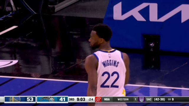 【2024年03月28日 勇士vs魔术集锦】维金斯钉板血帽小瓦格纳 库里长传汤普森反击上篮