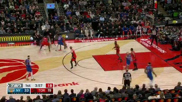 【2024年03月28日】NBA常规赛：尼克斯vs猛龙第1节中文解说录像回放