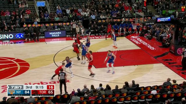 【2024年03月28日 尼克斯vs猛龙集锦】尼克斯145-101猛龙 尼克斯兵不血刃客场大胜猛龙