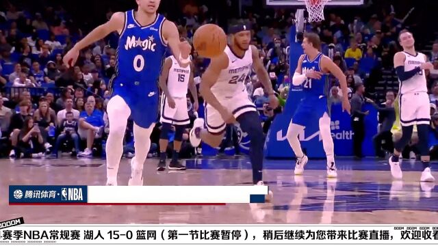 【2024年04月01日 湖人vs篮网集锦】詹姆斯长传妙到毫巅！浓眉暴扣湖人15-0开局