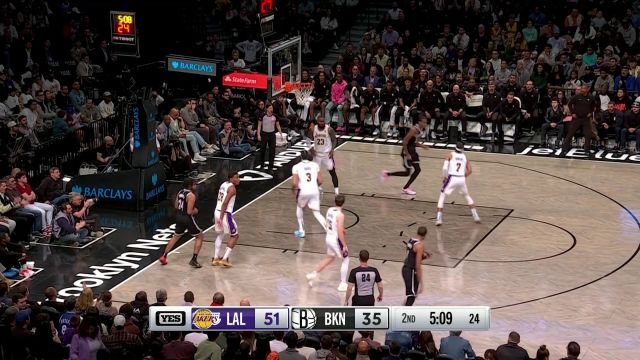 【2024年04月01日 湖人vs篮网集锦】托马斯vs湖人集锦 全场30分送出6记助攻无力回天