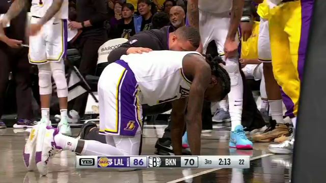 【2024年04月01日】NBA常规赛：湖人vs篮网第3节英文原声录像回放