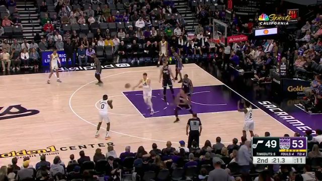 【2024年04月01日】NBA常规赛：爵士vs国王第2节中文解说录像回放