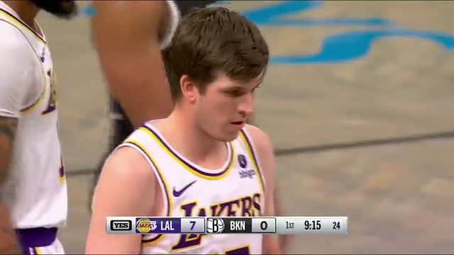 【2024年04月01日 湖人vs篮网集锦】NBA常规赛：湖人vs篮网第1节中文解说回放