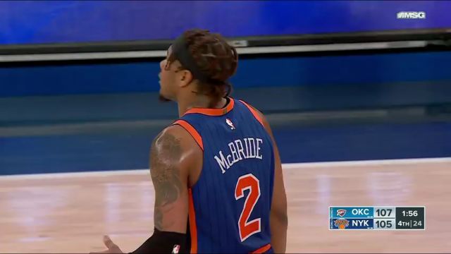 【2024年04月01日】NBA常规赛：雷霆vs尼克斯第4节中文解说录像回放