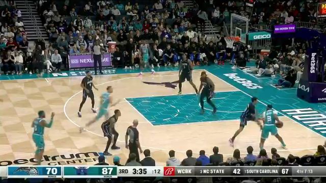 【2024年04月06日 魔术vs黄蜂集锦】这才是熟悉的魔术 萨格斯交出闪现快手抢断完成滑翔上篮