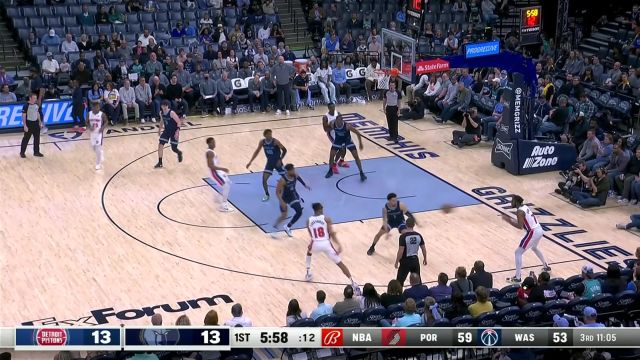 【2024年04月06日 活塞vs灰熊集锦】杰登-艾维vs灰熊集锦 空砍31分无力回天难挽败局