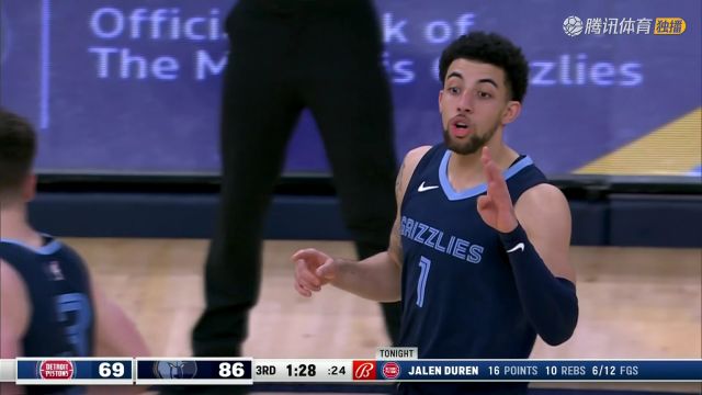 【2024年04月06日】2023/24赛季NBA常规赛：活塞 VS 灰熊 全场录像回放