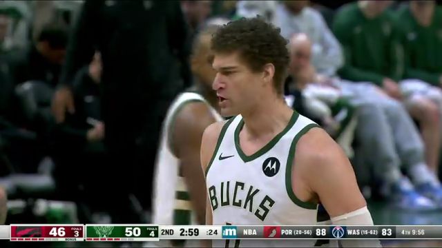 【2024年04月06日】NBA常规赛：猛龙vs雄鹿第2节中文解说录像回放