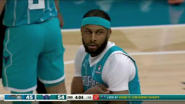 【2024年04月06日】NBA常规赛：魔术vs黄蜂第2节中文解说录像回放