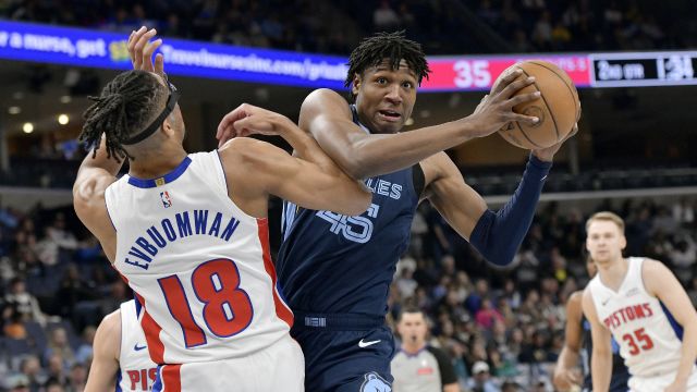 【2024年04月06日 活塞vs灰熊集锦】活塞90-108灰熊 灰熊三军用命七人上双大比分战胜活塞