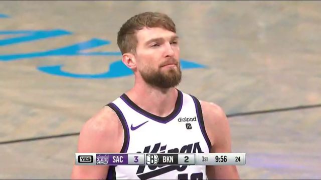 【2024年04月08日】NBA常规赛：国王vs篮网第1节中文解说录像回放