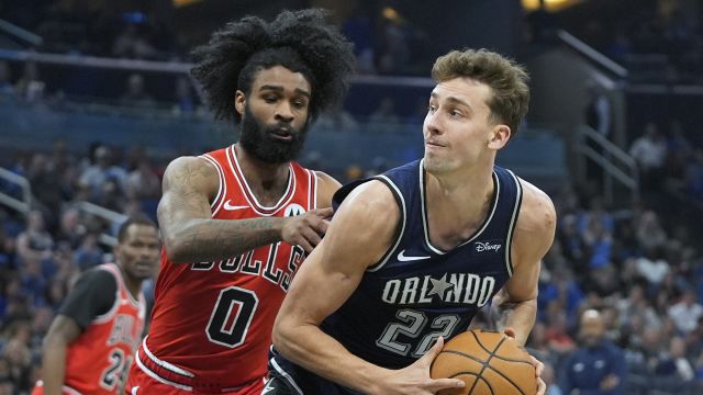 【2024年04月08日 公牛vs魔术集锦】公牛98-113魔术 班凯罗24+6+5魔术轻取公牛