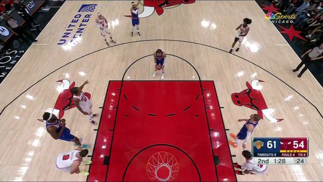 【2024年04月10日】尼克斯vs公牛第2节中文解说录像回放