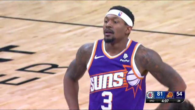 【2024年04月10日】快船vs太阳第3节英文原声录像回放