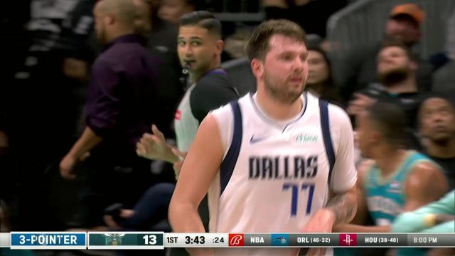 【2024年04月10日 独行侠vs黄蜂集锦】一己之力！东契奇首节12中7砍下21分 黄蜂全队仅得18分