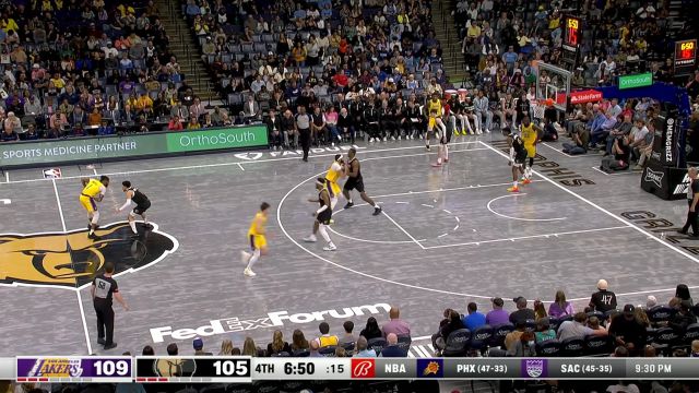 【2024年04月13日 湖人vs灰熊集锦】颇有他父亲的风范 小斯科蒂-皮蓬抢断反击连线拉拉维亚虐狂终结