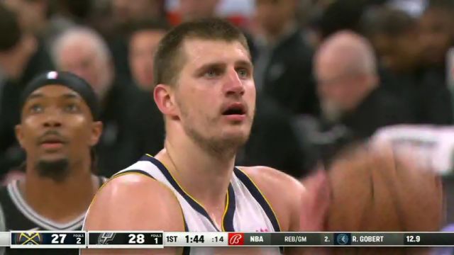 【2024年04月13日】掘金vs马刺第1节英文原声录像回放