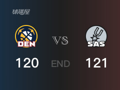 掘金vs马刺战报：文班亚马34分穆雷35分 马刺击败掘金