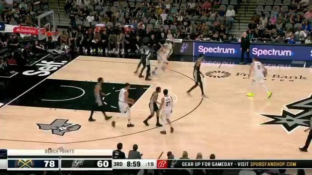 【2024年04月13日】掘金vs马刺第3节中文解说录像回放