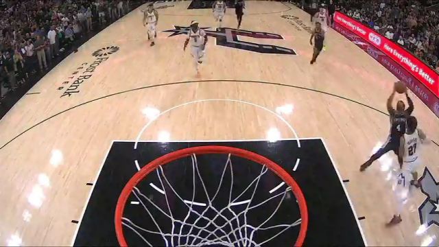 【2024年04月13日】掘金vs马刺第4节英文原声录像回放