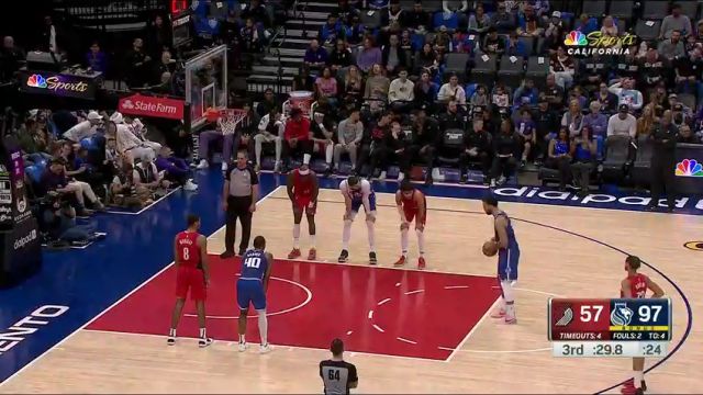 【2024年04月15日】NBA常规赛：开拓者vs国王第3节中文解说录像回放