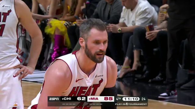 【2024年04月20日】公牛vs热火第4节英文原声录像回放