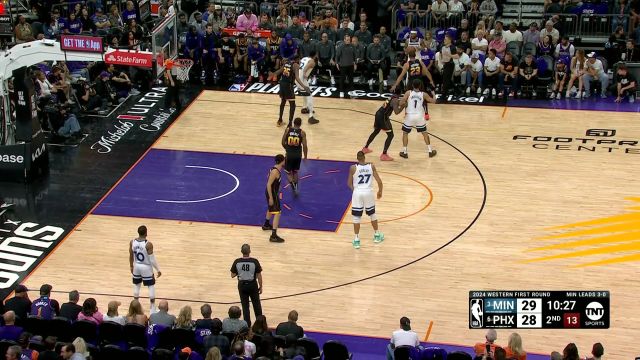 【2024年04月29日 森林狼vs太阳集锦】个人单打教科书！唐斯梦幻脚步过掉防守翻身上篮美如画