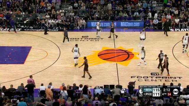 【2024年04月29日 森林狼vs太阳集锦】收割时刻！爱德华兹一步过掉比尔逆天隔扣杜兰特打停比赛