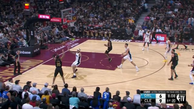 【2024年05月01日 魔术vs骑士集锦】传的恰到好处！奥科罗直塞篮下的莫布利轻松扣篮得手