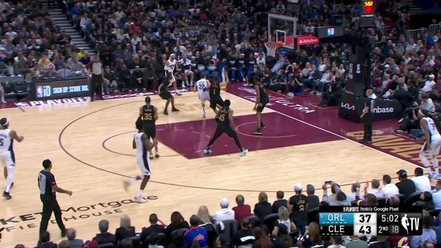 【2024年05月01日 魔术vs骑士集锦】魔术103-104骑士 莫布利关键封盖帮助球队险胜拿下天王山