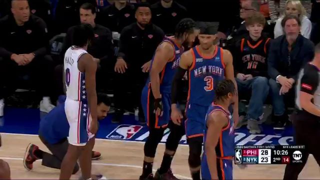 【2024年05月01日】NBA季后赛：76人vs尼克斯第2节中文解说录像回放