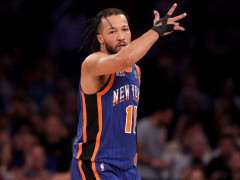 纽约第二人 布伦森第5次在季后赛砍下40+得分