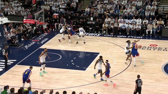 【2024年05月11日 掘金vs森林狼集锦】爱德华兹急了！这球你吹我犯规？？