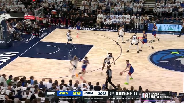 【2024年05月11日 掘金vs森林狼集锦】你有张良计我有过墙梯！两队开始对飙三分互不相让