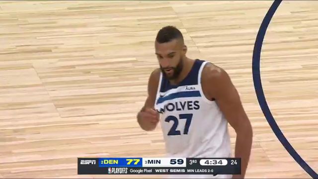 【2024年05月11日】NBA西部半决赛G3：掘金vs森林狼英文原声全场录像回放