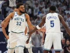 戈贝尔今天回归比赛，森林狼公布今日首发阵容