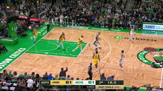 【2024年05月22日 步行者vs凯尔特人集锦】绝对的硬解能力！怀特无视防守撤步三分自信出手精准命中