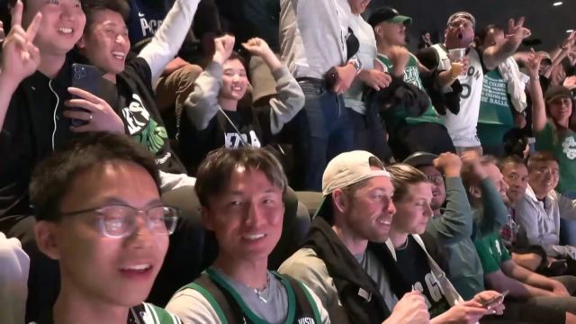 【2024年05月22日 步行者vs凯尔特人集锦】节间休息互动环节 孙世睿：绿军都要输了 球迷就别蹦跶了