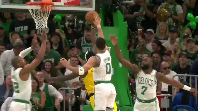 【2024年05月22日 步行者vs凯尔特人集锦】开场30秒即挑战！凯尔特人疯狂制造12-0梦幻开局