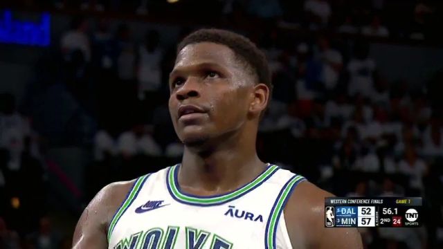 【2024年05月23日】NBA西部决赛G1：独行侠vs森林狼第2节中文解说录像回放