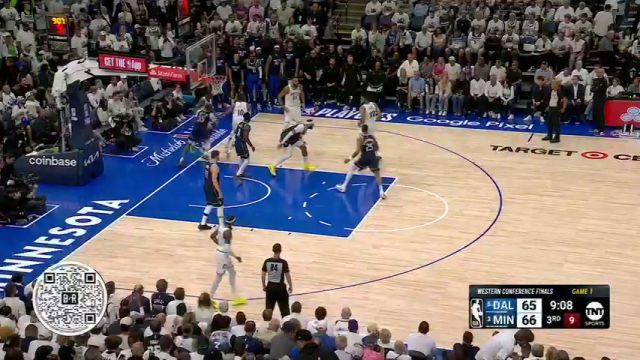 【2024年05月23日】NBA西部决赛G1：独行侠vs森林狼第3节中文解说录像回放