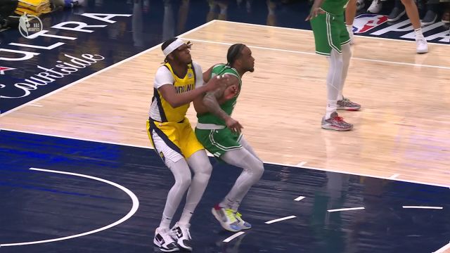 【2024年05月26日】NBA东部决赛G3：凯尔特人vs步行者第2节英文原声录像回放