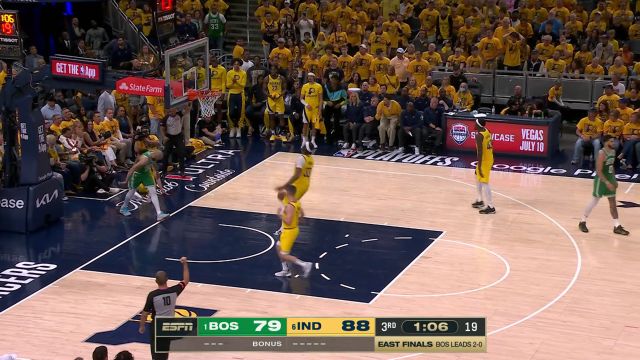 【2024年05月26日】NBA东部决赛G3：凯尔特人vs步行者第3节中文解说录像回放