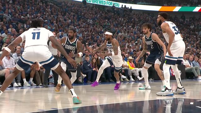 【2024年05月27日 森林狼vs独行侠集锦】进攻万花筒！欧文三分续火+欧洲步上篮美如画