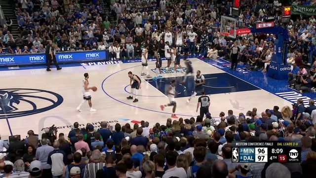 【2024年05月27日 森林狼vs独行侠集锦】脚底有弹簧直接起飞！里德加速突破迎着华盛顿单臂砸扣势大力沉